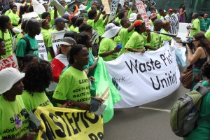 photo:  The Nation WatchThe global wastepickers movement calls for a halt to incineration practices and for the recycling of waste.