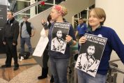 DIA protest