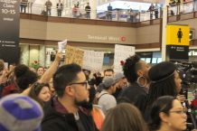 DIA protest