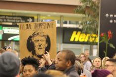 DIA protest