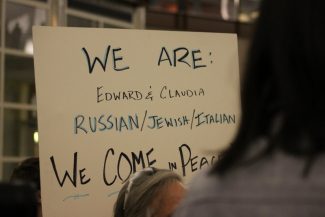 DIA protest