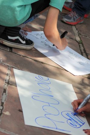 anti trump counter protest