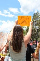 anti trump counter protest