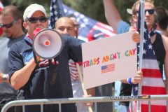 anti trump counter protest