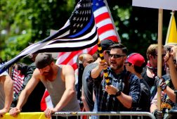 anti trump counter protest