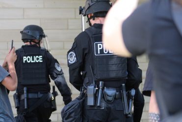 anti trump counter protest