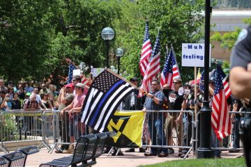 anti trump counter protest