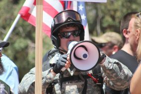 anti trump counter protest