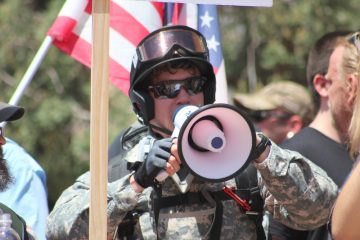 anti trump counter protest