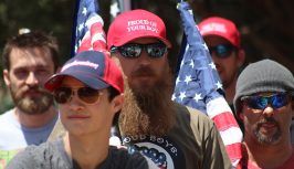 anti trump counter protest