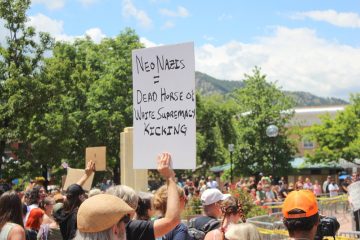 anti trump counter protest