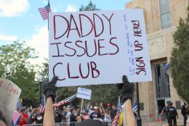anti trump counter protest